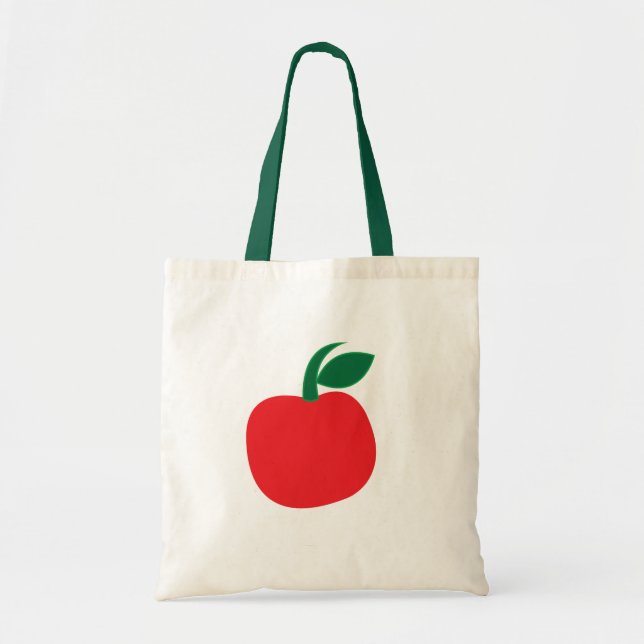 Bolsa Tote Maçã Fruta Maçã (Frente)