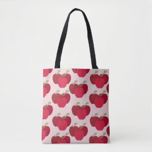 Bolsa Tote Maçã Inspirada Na Fruta na moda