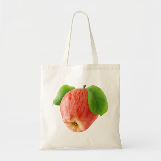 Bolsa Tote Maçã vermelha (Frente)