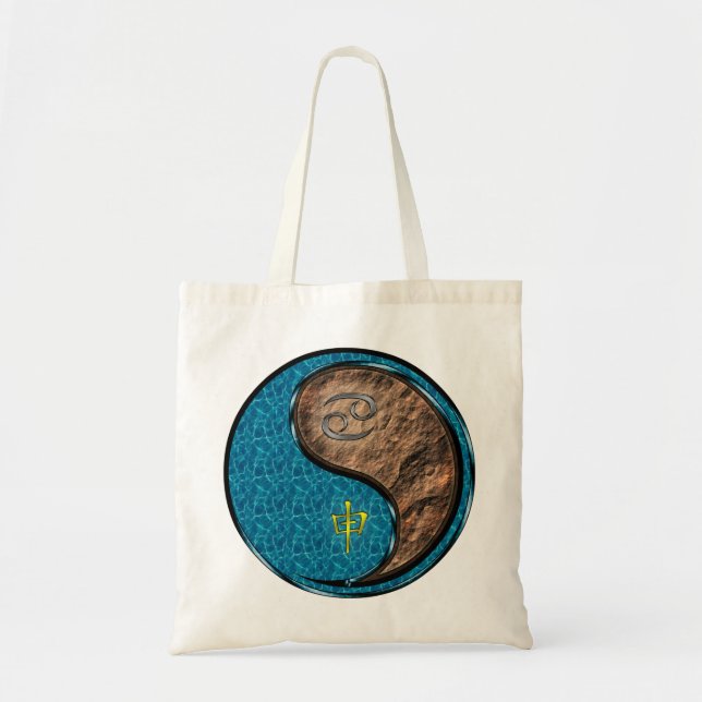 Bolsa Tote Macaco cancer e Terra (Frente)