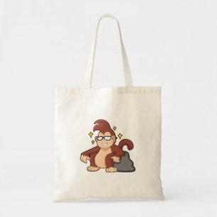 Bolsa Tote Macaco com óculos de sol