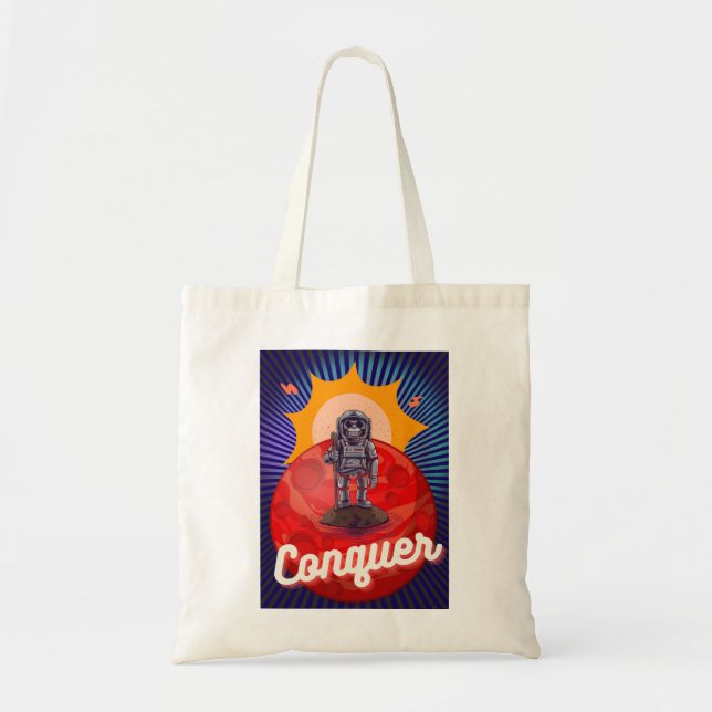 Bolsa Tote macaco conquista o planeta vermelho (Frente)