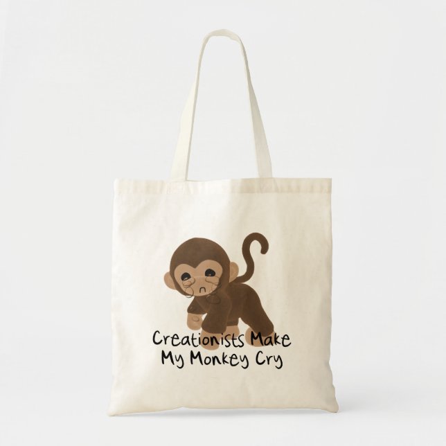 Bolsa Tote Macaco de grito (Frente)