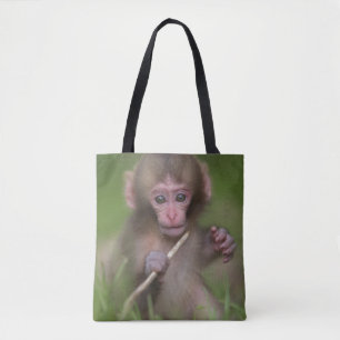 Bolsa Tote Macaco do bebê