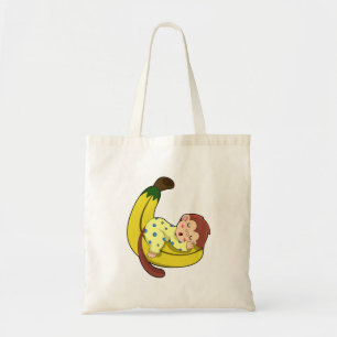 Bolsa Tote Macaco dormindo de pijama