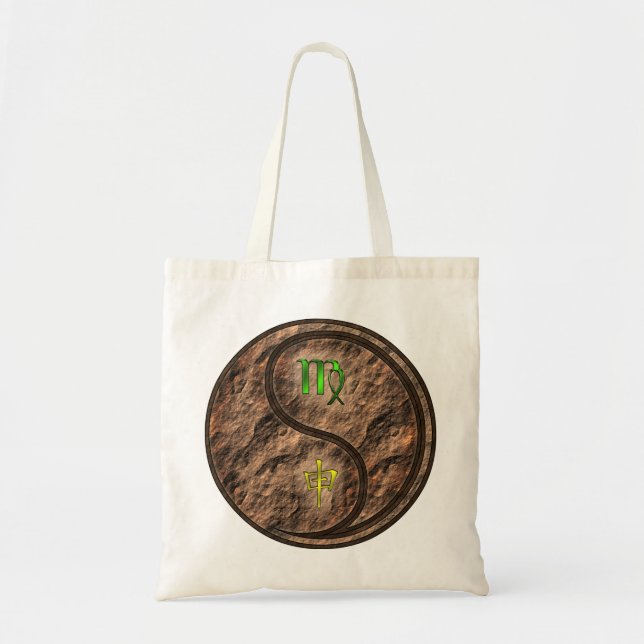 Bolsa Tote Macaco Virgo & Earth (Frente)