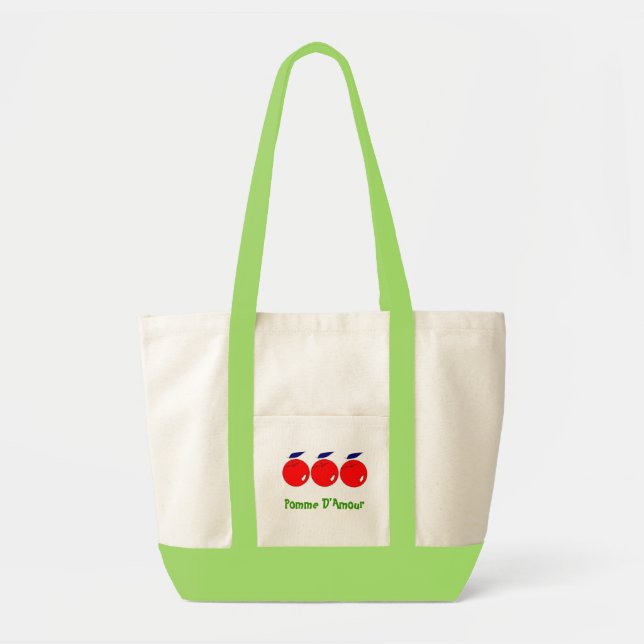 Bolsa Tote maçãs (Frente)