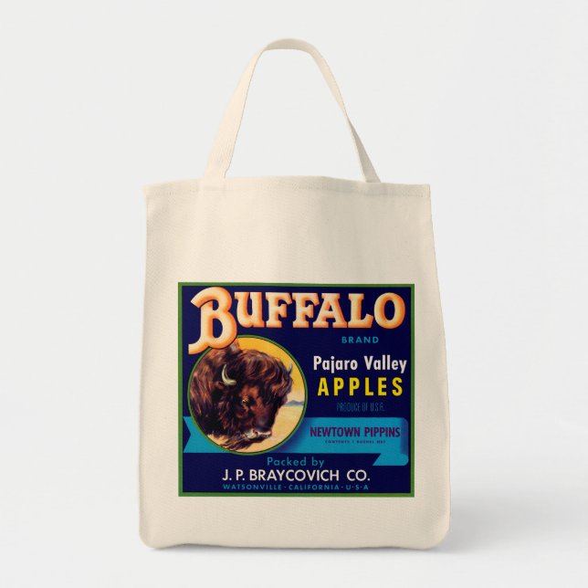 Bolsa Tote Maçãs de Buffalo (Frente)