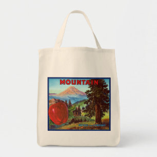 Bolsa Tote Maçãs De Montanha