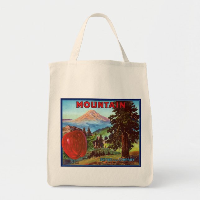 Bolsa Tote Maçãs De Montanha (Frente)