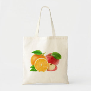Bolsa Tote Maçãs e laranjas