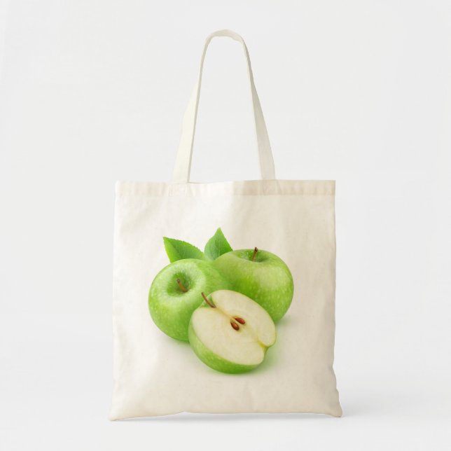 Bolsa Tote Maçãs verdes (Frente)