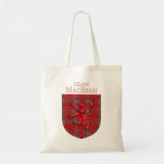Bolsa Tote MacBean Tartan Xadrez Rampant Escocês