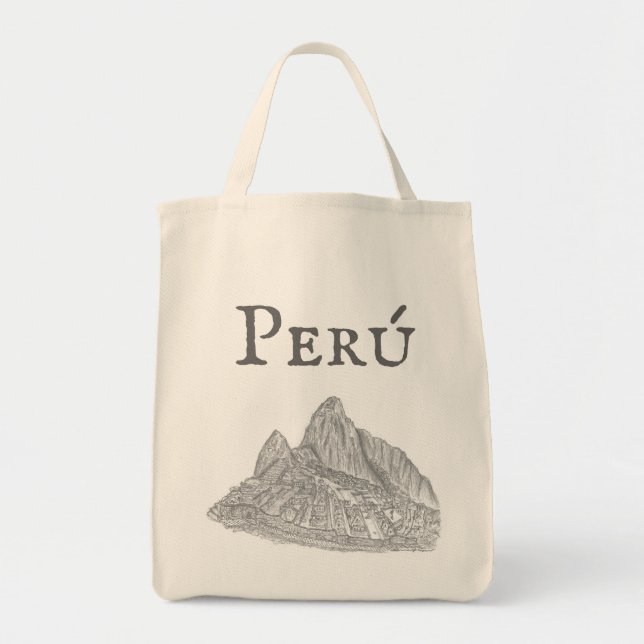 Bolsa Tote Machu Picchu, Perú (Frente)