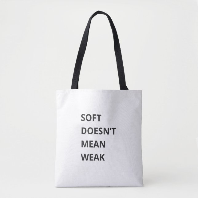 BOLSA TOTE MACIO NÃO SIGNIFICA FRACO (Frente)