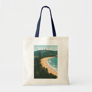 Bolsa Tote Mackay Austrália - Viagem Art Vintage