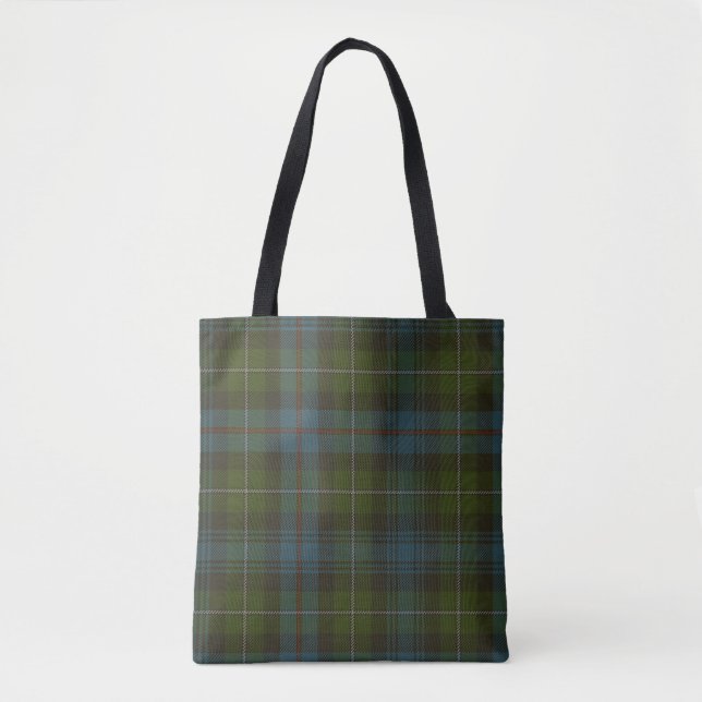 Bolsa Tote MacKenzie Clan Tartan (Frente)