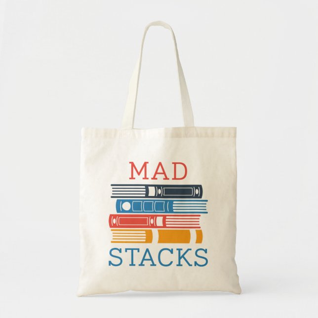 Bolsa Tote Mad Stacks (Frente)