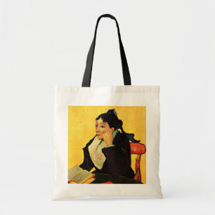 Bolsa Tote Madame Ginoux com Livros por Vincent van Gogh
