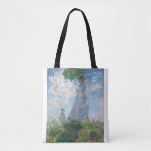 Bolsa Tote Madame Monet e seu filho, Claude Monet