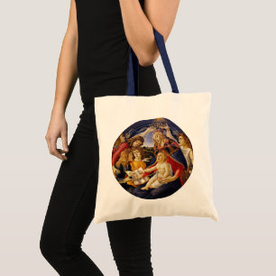 Bolsa Tote Madona do Magnificat por Sandro Botticelli