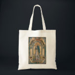 Bolsa Tote Madonna and Child - Catholic Tote Bag<br><div class="desc">This gorgeous “Madonna and Child” fascinates us. It was done around 1918 by London artist and illustrator Jeanne Labrousse. Art Nouveau in style, it was first published as a one page color supplement in the February 13, 1918 issue of a magazine called The Studio, which was dedicated to Art Nouveau....</div>
