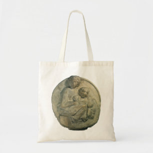 Bolsa Tote Madonna e Child, Tondo Pitti por Michelangelo