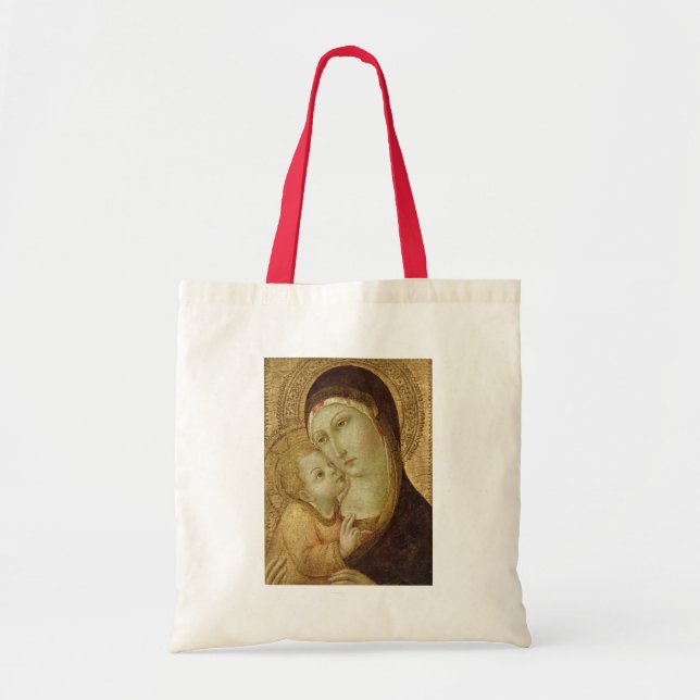Bolsa Tote Madonna e criança (Frente)