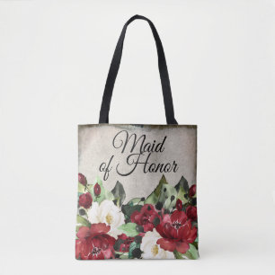 Bolsa Tote Madrinha de casamento Casamento de Góticos Verme