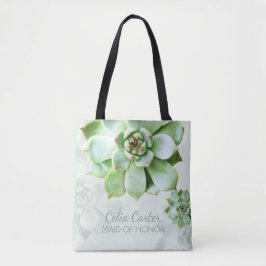 Bolsa Tote Madrinha de casamento de Casamento Suculente