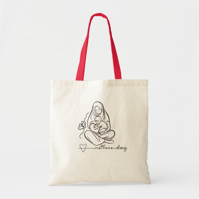 Bolsa Tote Mãe Amor Bela Design (Frente)