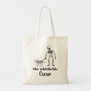 Bolsa Tote Mãe Cachorro Halloween Família Combinando Personal