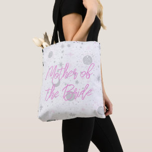 Bolsa Tote Mãe Celestial Preta e Rosa da Noiva