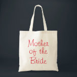 Bolsa Tote Mãe da Noiva<br><div class="desc">Esta bolsa de tote de vintage fofa é a melhor ideia de presente para a mãe da noiva nos casamentos. Esta bolsa de tote é perfeita para a tua mãe no teu grande dia de vida. É perfeito para ela manter tudo o casamento em um único lugar.</div>
