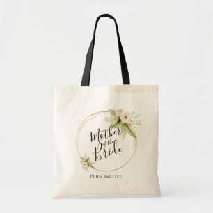Bolsa Tote Mãe da Noiva - Aquarela Bonita com Flores
