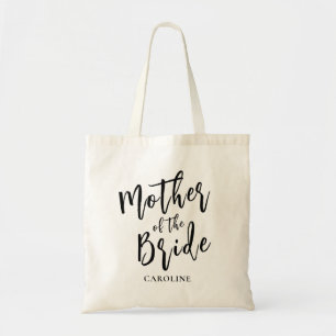 Bolsa Tote mãe da noiva Caligrafia Elegante