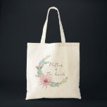 Bolsa Tote Mãe da noiva. Sucultivos de casamento de Watercolo<br><div class="desc">Saco de tote de casamento "Mãe da Noiva" com suculentos de aquarela.</div>
