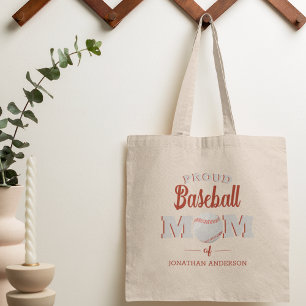 Bolsa Tote Mãe de Baseball Ortoada Personalizada