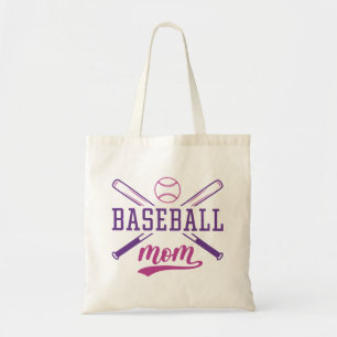 Bolsa Tote Mãe de beisebol