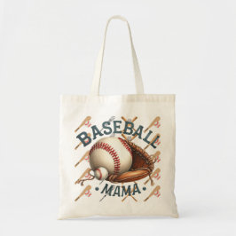 Bolsa Tote Mãe de beisebol