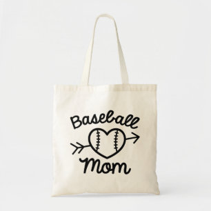 Bolsa Tote Mãe de beisebol