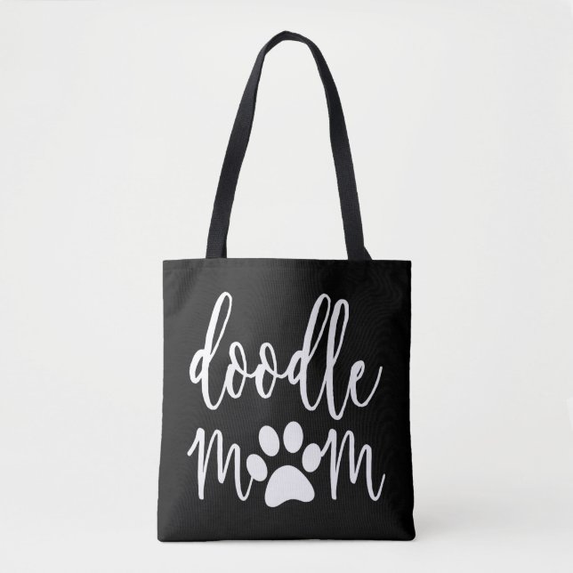 Bolsa Tote mãe de cachorro (Frente)
