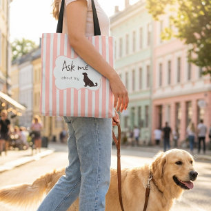 Bolsa Tote Mãe de Cachorro Golden Retriever Personalizado Dia