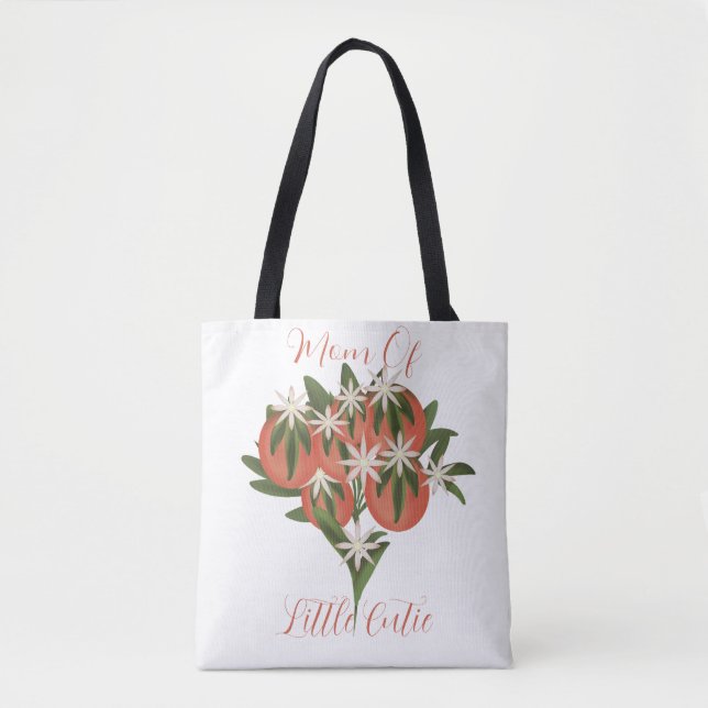 Bolsa Tote Mãe de Little Cutie Clementine (Frente)