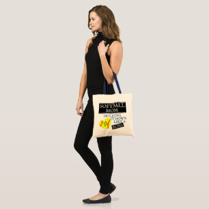 BOLSA TOTE MÃE DE SOFTBALL: COMO UM CHEFE