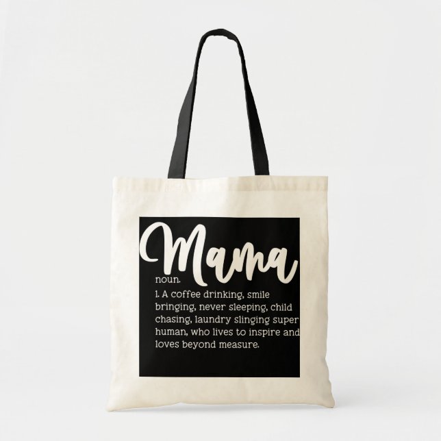Bolsa Tote Mãe Dia de as mães Mãe Mamãe Mãe Mãe Mãe Mãe Mamma (Frente)