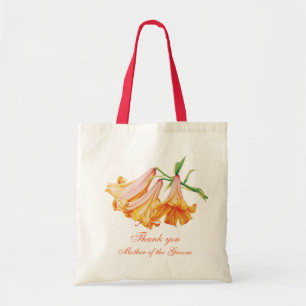 Bolsa Tote Mãe do casamento da arte do sino do lírio do sac