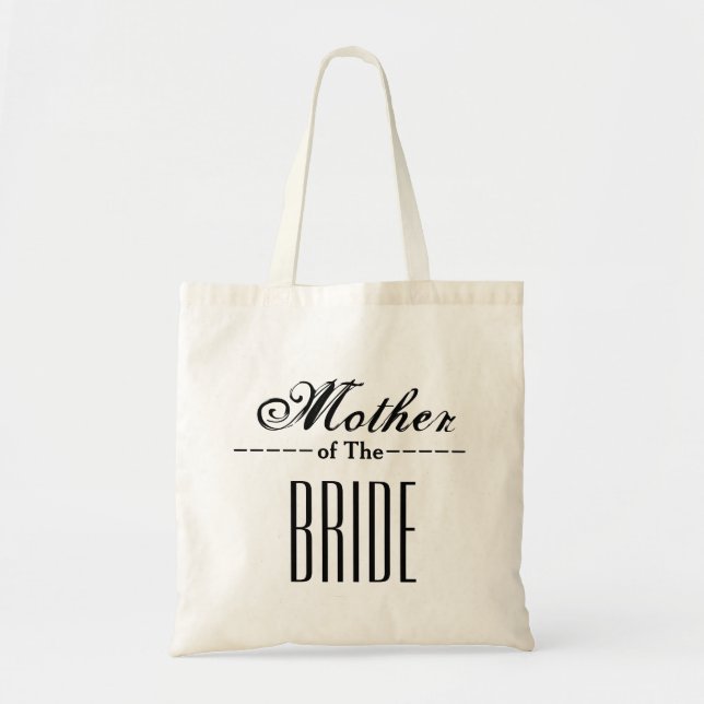 Bolsa Tote Mãe do casamento da noiva personalizado (Frente)