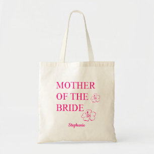 Bolsa Tote Mãe Do Casamento De Noiva Fofo Rosa