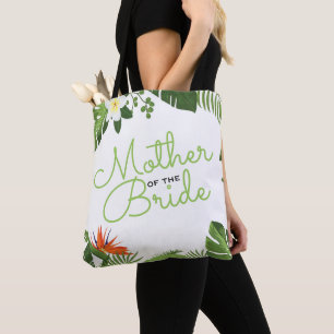 Bolsa Tote Mãe do casamento tropical do destino da noiva